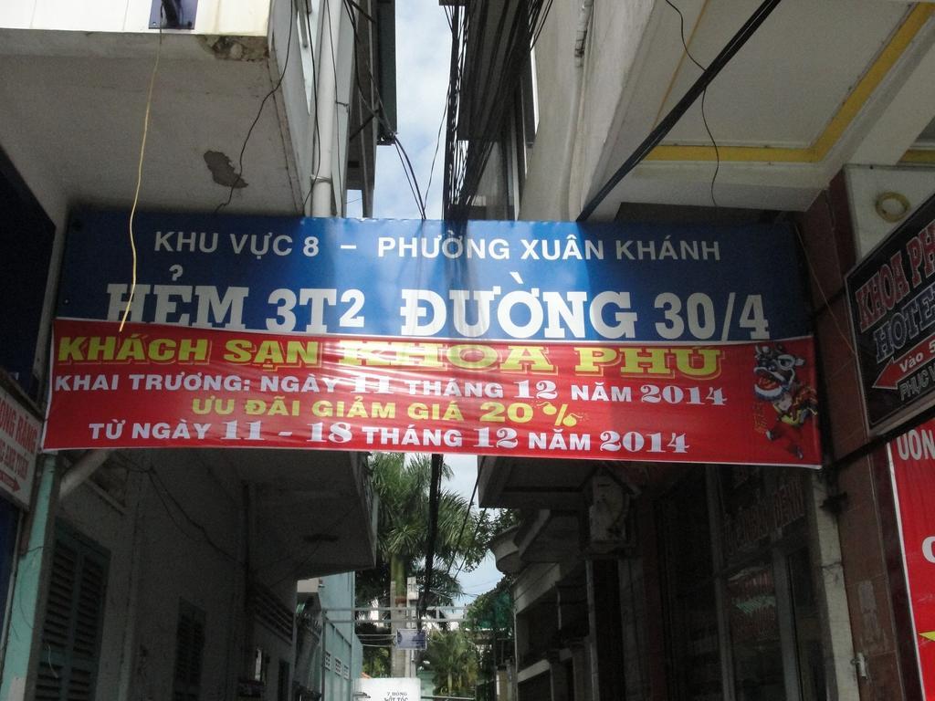 Khoa Phu Hotel Can Tho Bagian luar foto